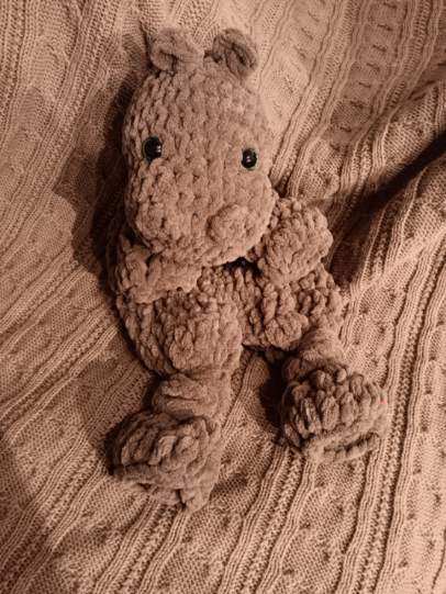 Hippo Knot Lovey