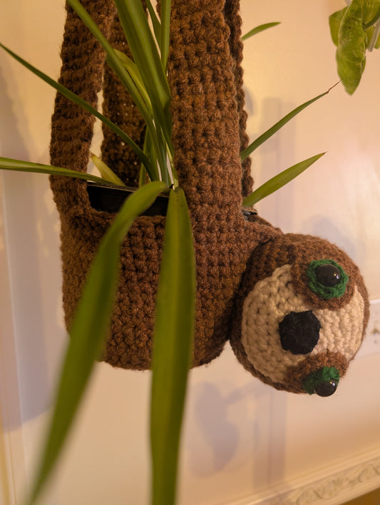 Sloth Hanging Plant Holder
