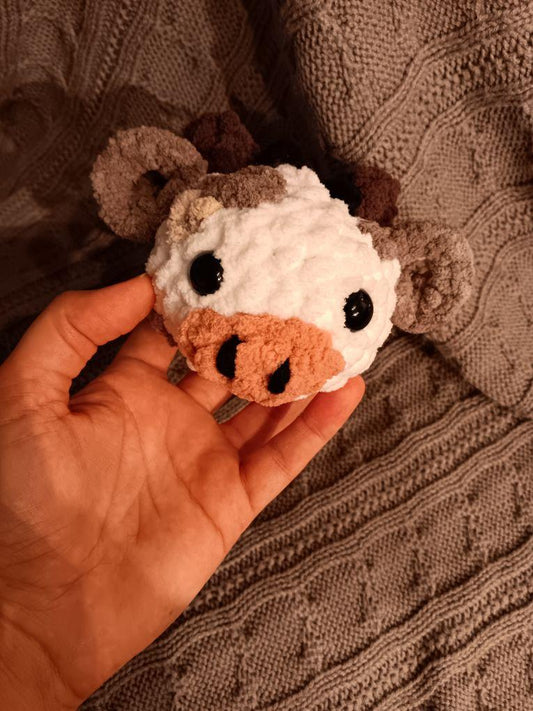 Cow Head Car Mirror Hanger